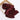 Marble Silk Hijab - Maroon