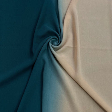 Ombre Fusion Chiffon - Dusty Green