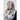 Printed Modal Lawn Hijab - Ash Mist