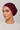 Bamboo Jersey Hijab Cap-Maroon