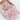 Marble Silk Hijab - Baby Pink