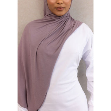 Premium Bamboo Jersey Hijab - Lavender