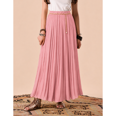 Babypink Pleated Skirt