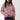Plush Wool-Blend Zip Hoodie - Soft Rose