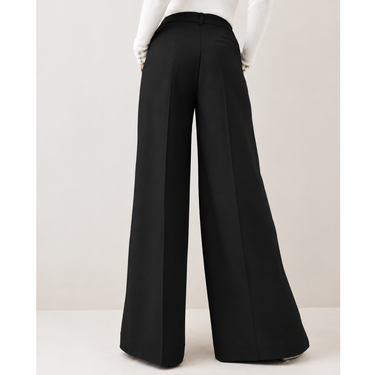 BLACK Waist Tailored Pants