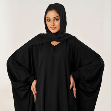 Minimal Black Kaftan