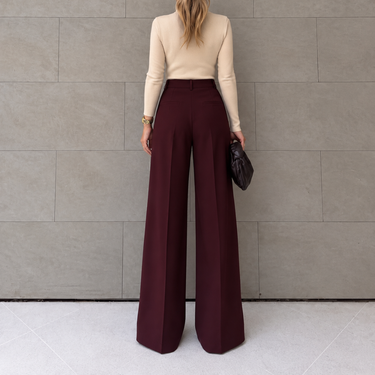 WINE Waist Tailored Pants