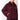 Faux-Fur Collar Wool Zip Jacket - Deep Cherry