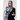 Printed Modal Lawn Hijab -SKY COLOUR