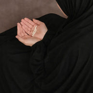 Full Coverage Namaz Chaddar - Jet Black