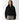 Faux-Fur Collar Wool Zip Jacket - Classic Black