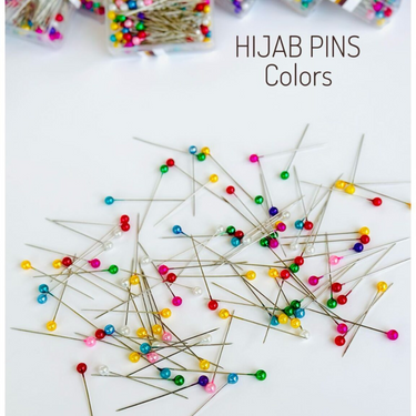 Pearl Head Pins Box - Multi Color