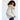 Zara Style Winter Teddy Jacket - Beige Stripe