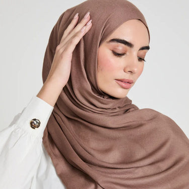 Modal Hijab - Coffee