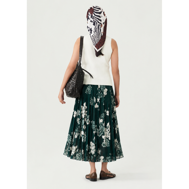 Floral Whisper Skirt PLEATED SKIRT