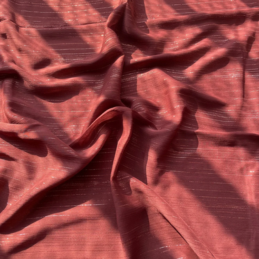 Sparkling Georgette- Rose