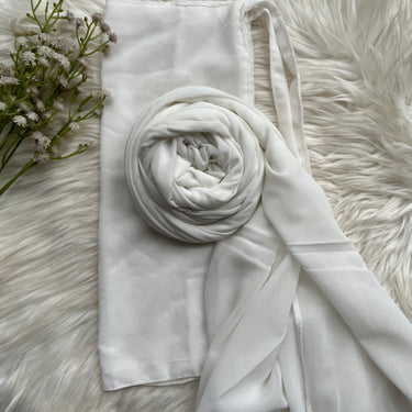 Hijab Naqab Set - Off White