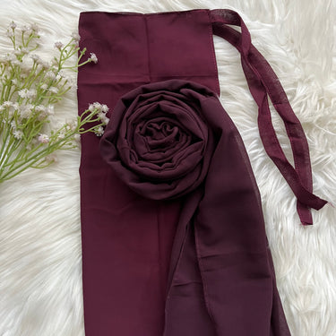 Hijab Naqab Set - Grape