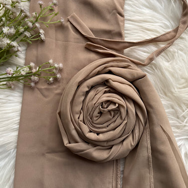 Hijab Naqab Set - Beige